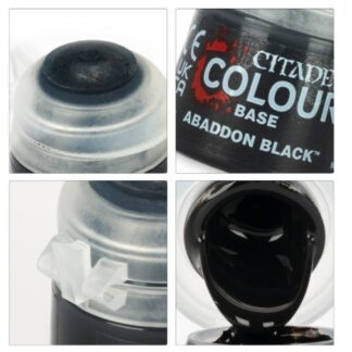 Peinture de Base Abaddon Black