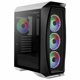 Boitier Aerocool Aero One Duo RGB Blanc